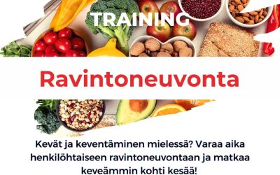 Kevennä kohti kesää: Ravintoneuvontatarjous